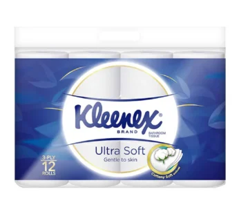 Kleenex Bathroom Tissue Ultra Soft 3 Ply 12 Rolls